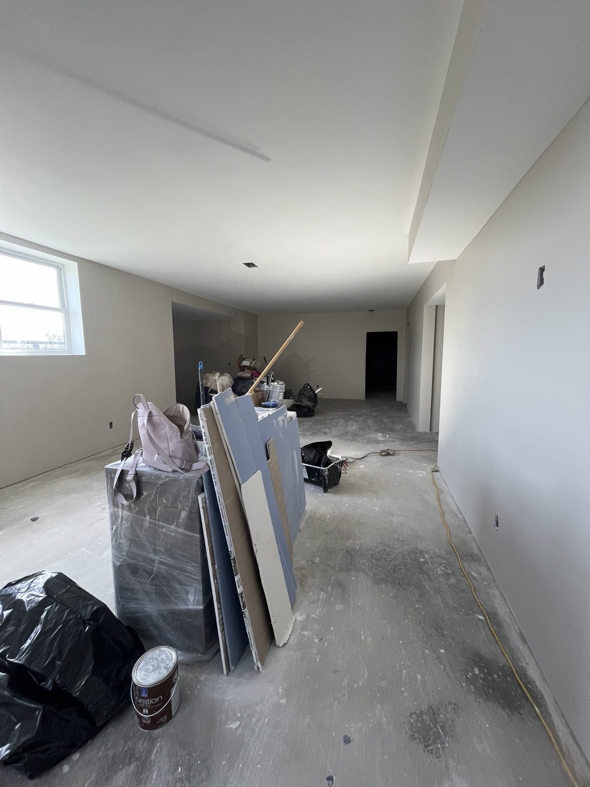 Drywall and interior preparation