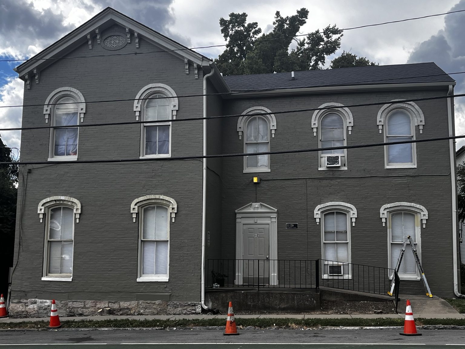 Finished exterior painting project by MYM Construction LLC